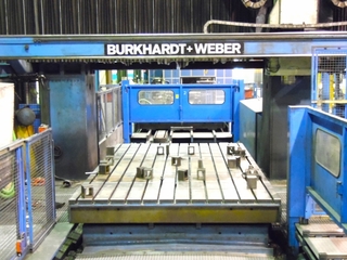 Burkhardt + Weber HYOP 750 Fresadoras portal-3